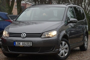 Volkswagen Touran 1.6Tdi, Bezwypadkowy, 7 miejsc